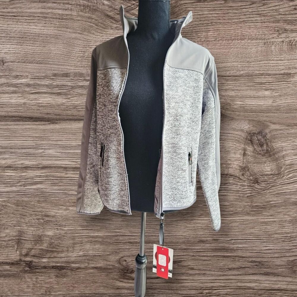 Canada Weather Gear Women's Grey Jacket Size M